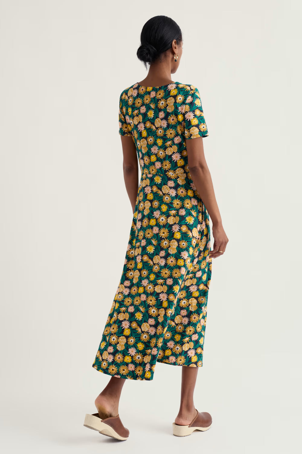 Seasalt Veronica Short-Sleeve Midi Dress