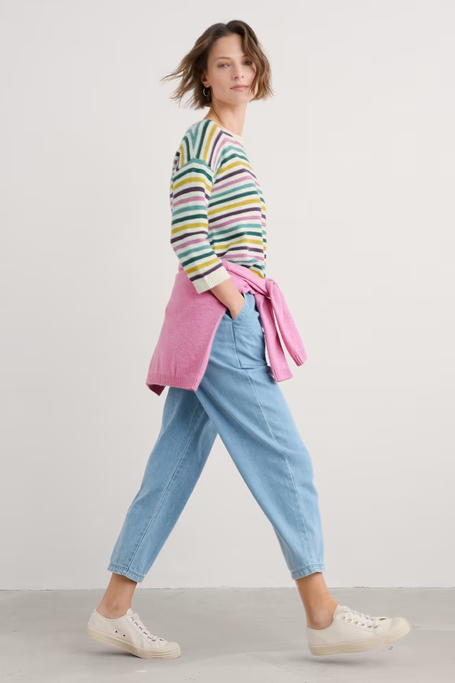 Seasalt Knavock Striped Jumper