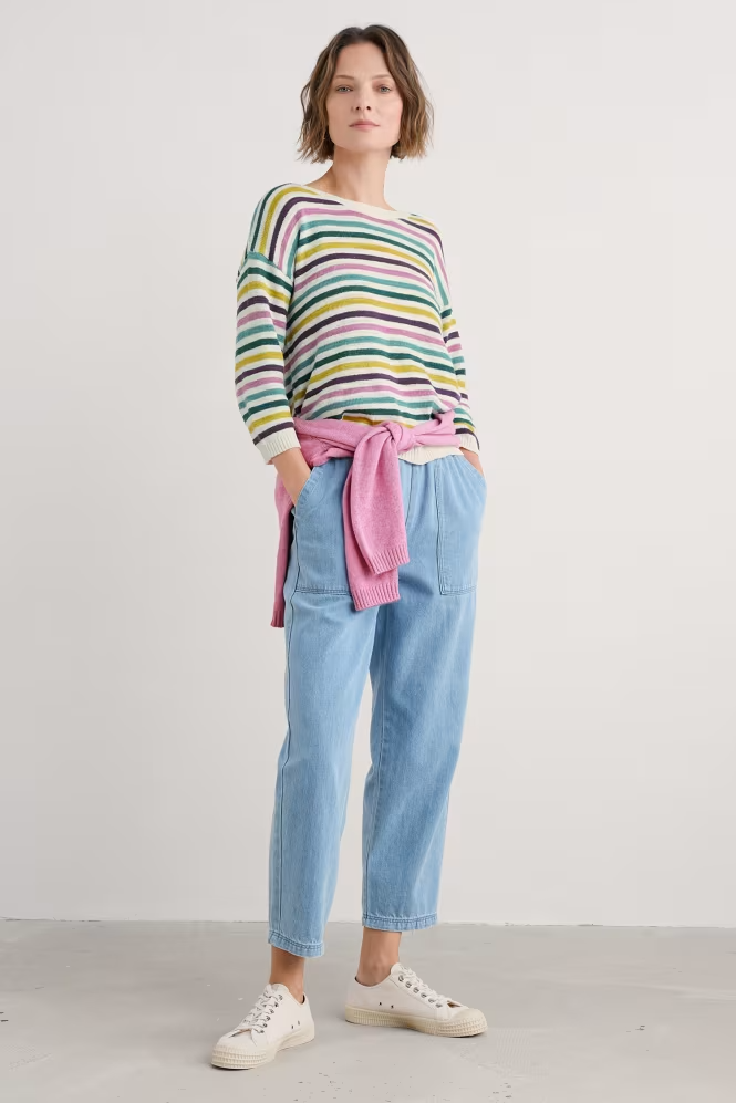 Seasalt Knavock Striped Jumper