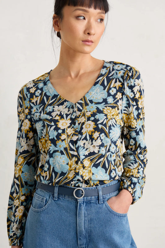Seasalt Butterflies Jersey Top