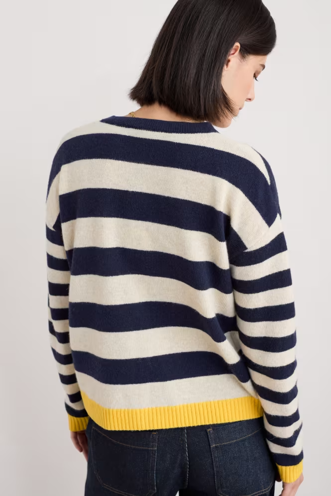 Seasalt Pinwell Striped Cardigan