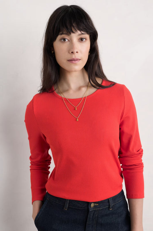 Seasalt Gorse Lane Jersey Rib Top