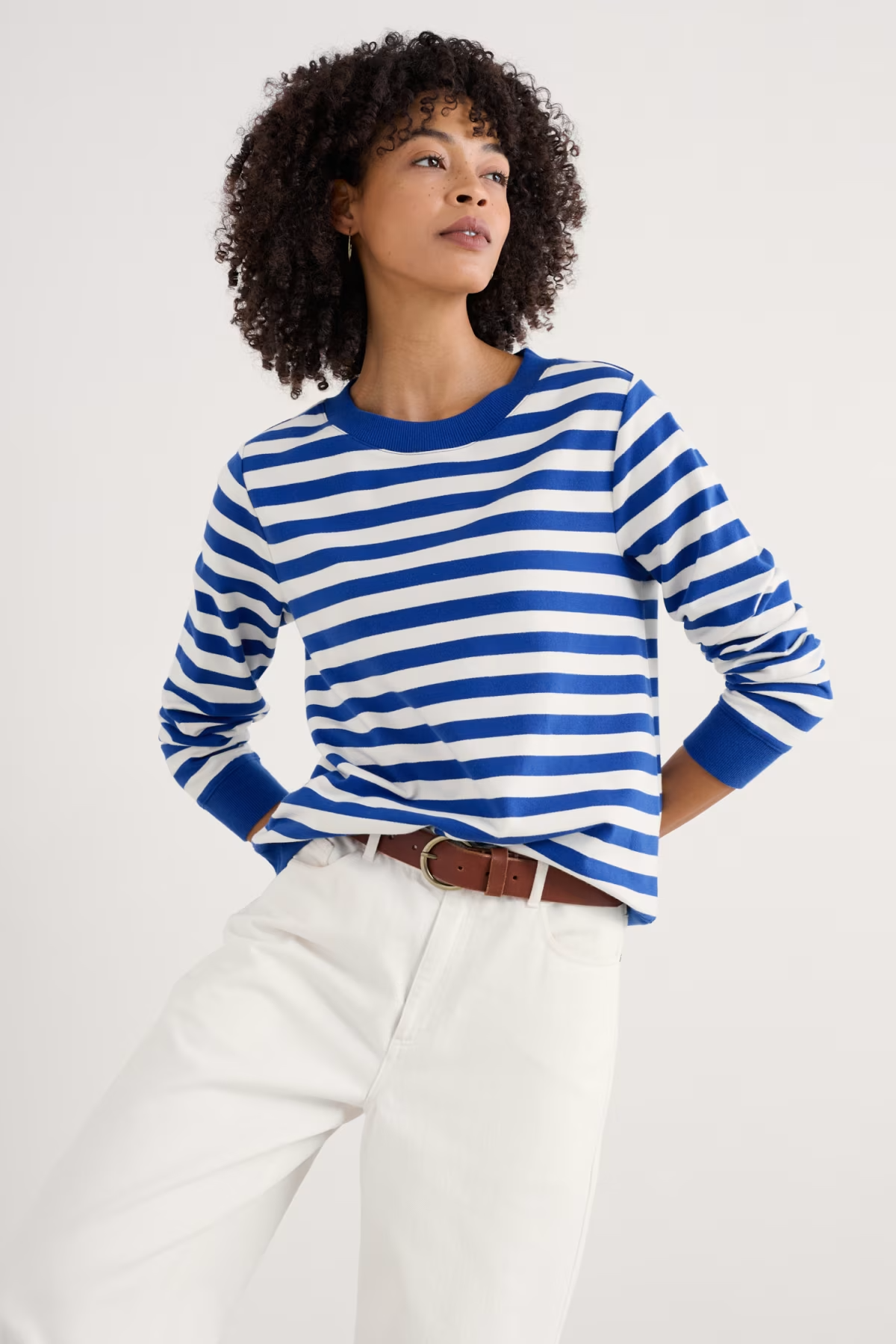 Seasalt Nessa Striped Sweatshirt