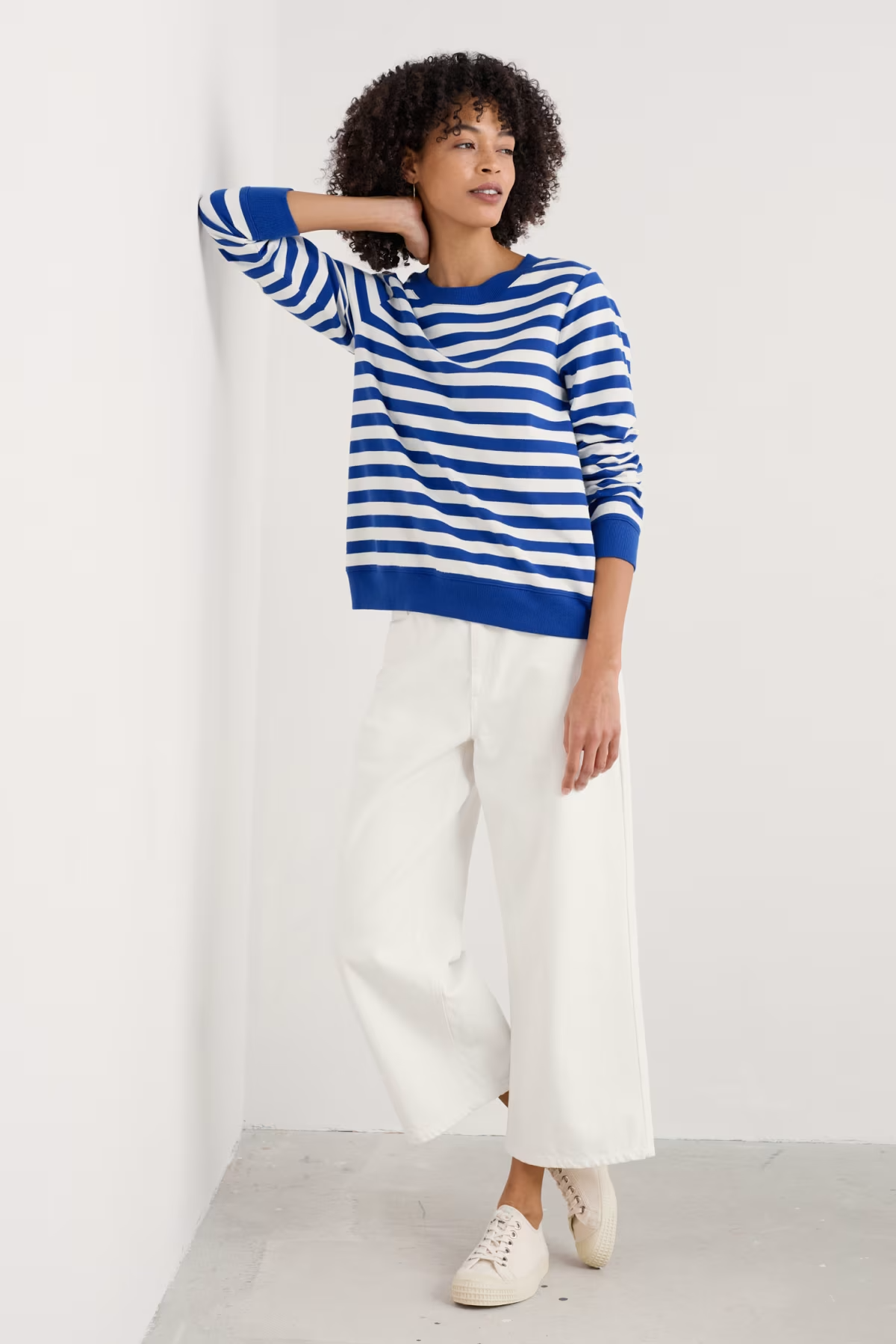 Seasalt Nessa Striped Sweatshirt