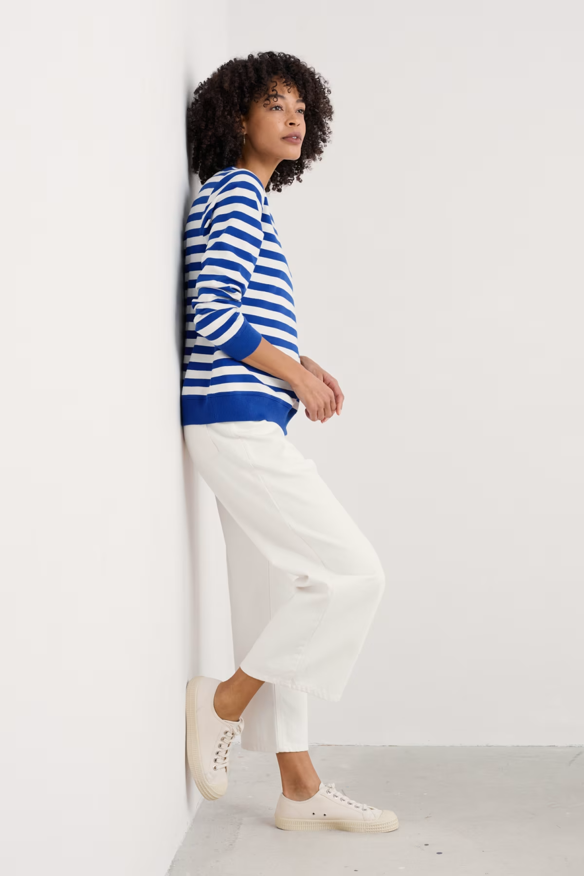 Seasalt Nessa Striped Sweatshirt