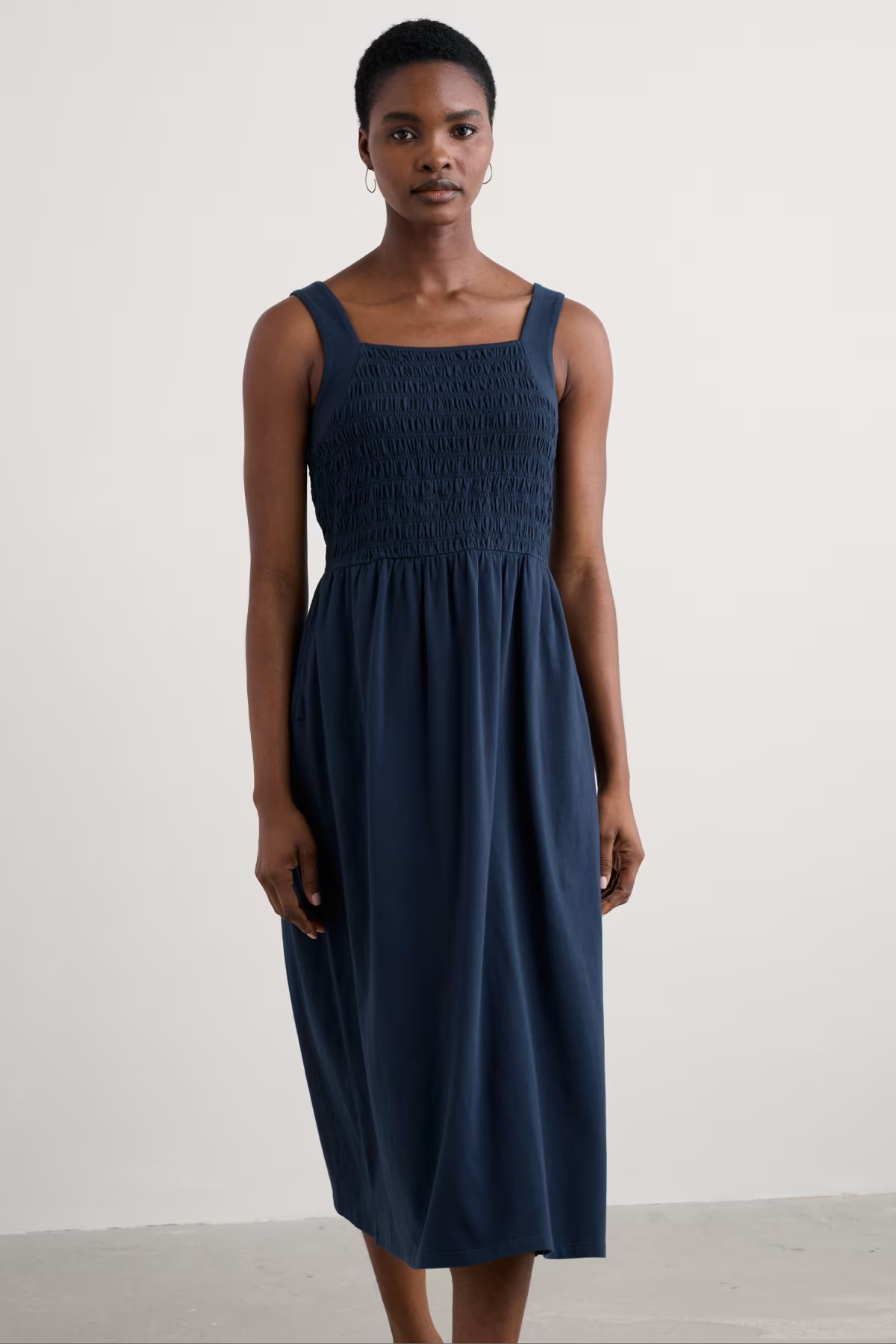 Seasalt Summer Buoy Jersey Smocked Dress