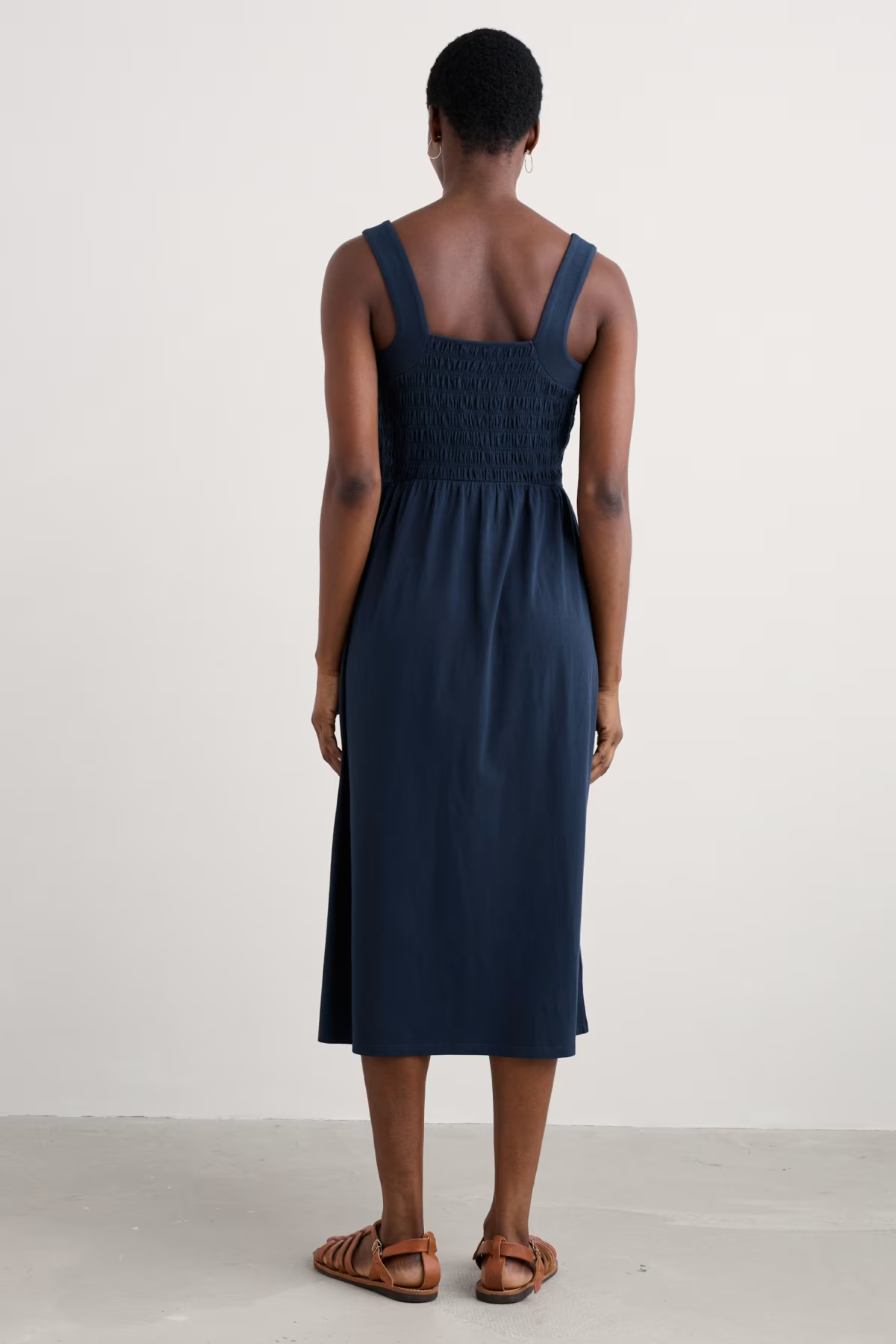 Seasalt Summer Buoy Jersey Smocked Dress