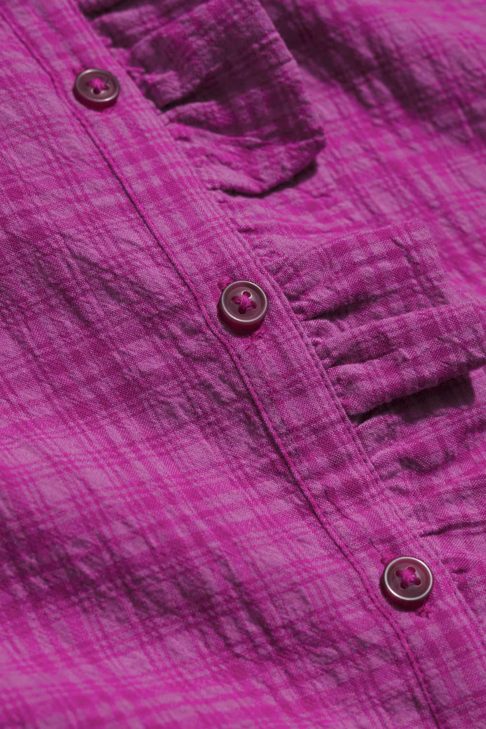 Seasalt Feather Star Checked Top