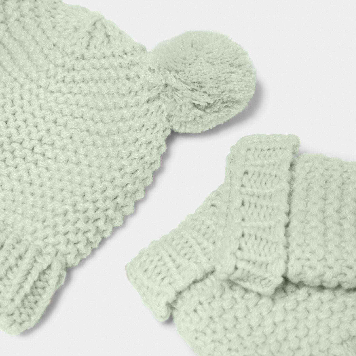 Katie Loxton Knitted Hat & Mittens Set