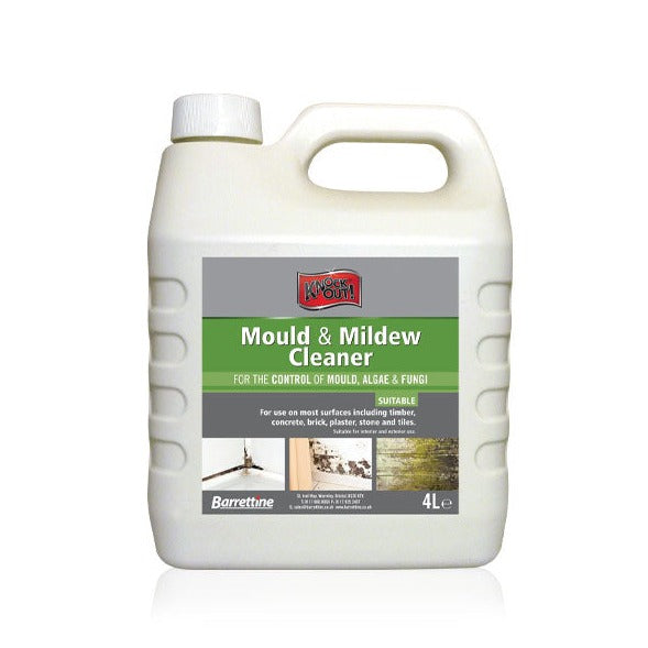Barrettine Knockout Mould & Mildew Cleaner 4L