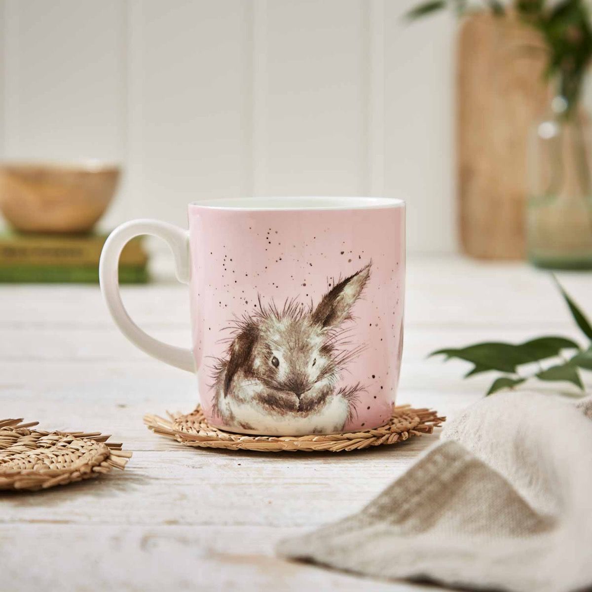 Wrendale Bathtime Rabbit Mug