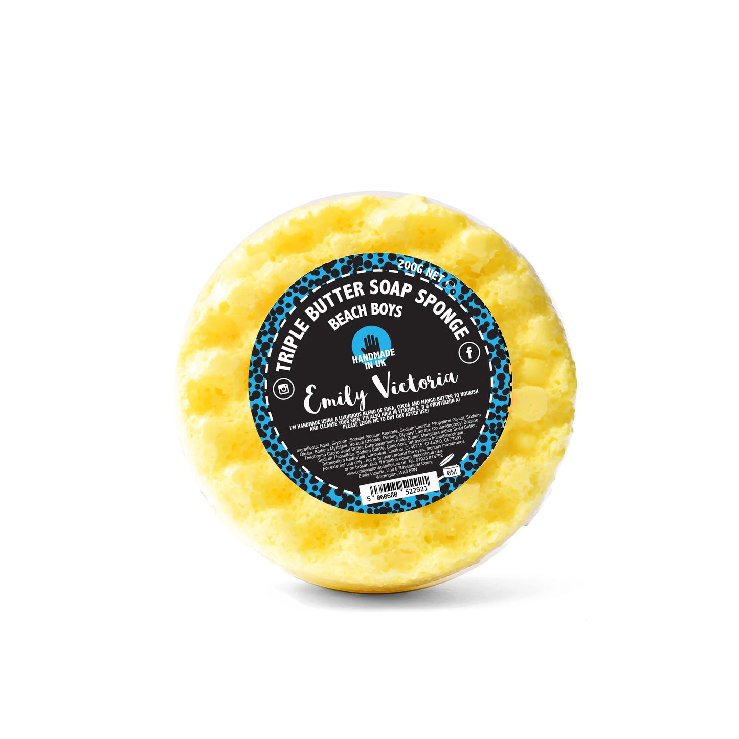 Emily Victoria Beach Boys Soap Sponge