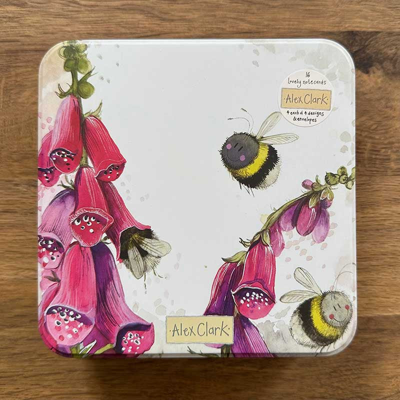 Alex Clark Busy Bees Notecard Tin