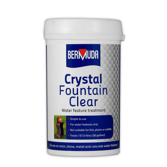 Bermuda Crystal Fountain Clear Water Feature Treatment 385g