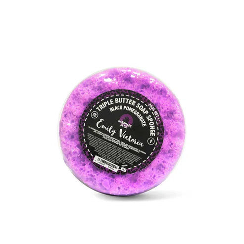 Emily Victoria Black Pomegranate Soap Sponge