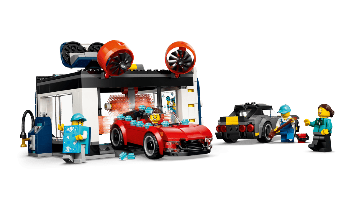 Lego City Drive-Through Car Wash 60497