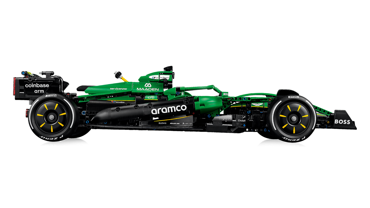 LEGO Technic Aston Martin Aramco AMR25 F1 Car 42240