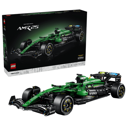 LEGO Technic Aston Martin Aramco AMR25 F1 Car 42240