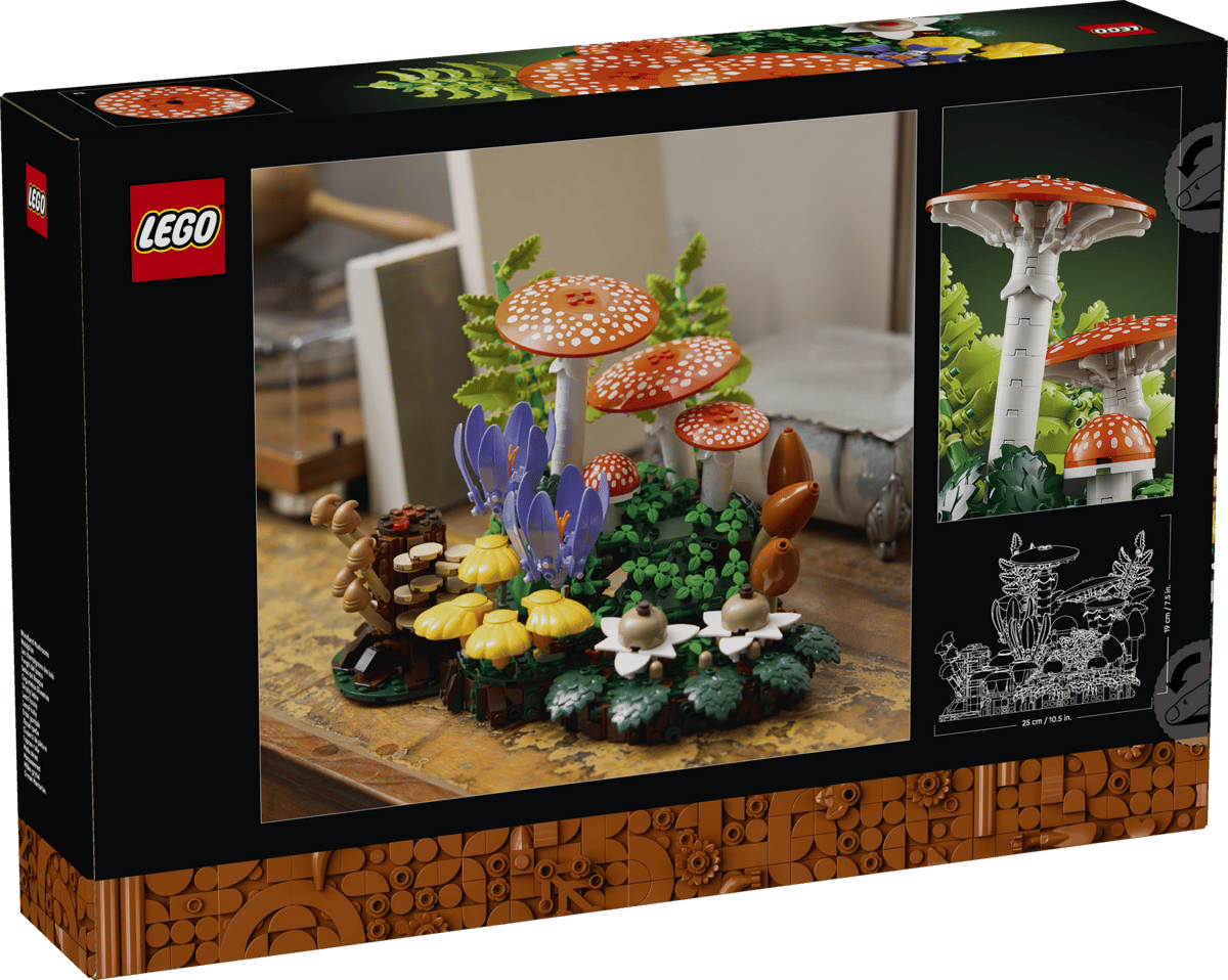 Lego Botanicals Woodland Mushrooms 11505