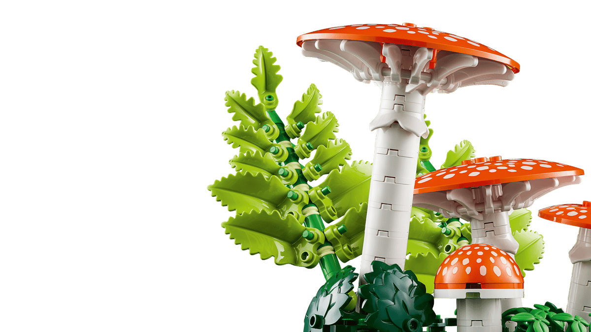 Lego Botanicals Woodland Mushrooms 11505