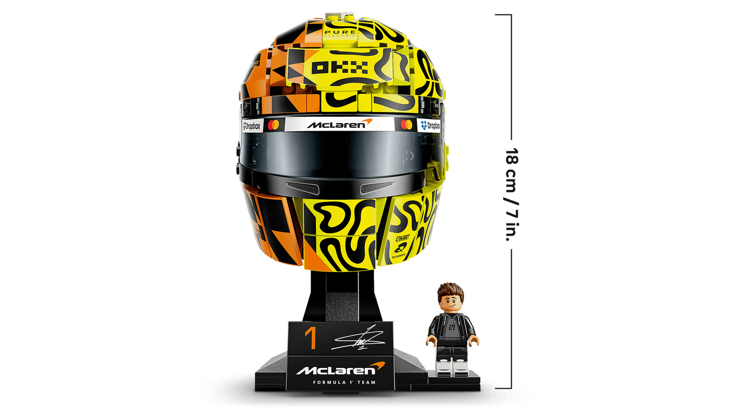 LEGO Editions McLaren Mastercard F1 Team Lando Norris Helmet 43023