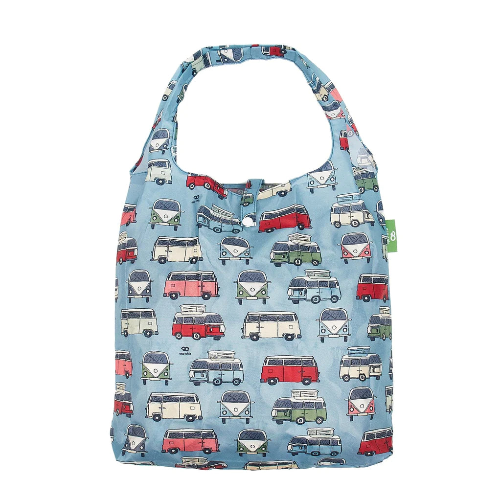 Eco Chic Lightweight Foldable Reusable Campervan Shopping Bag