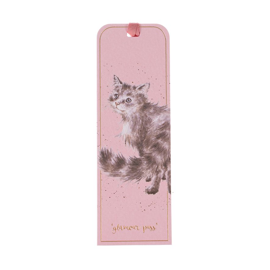 Wrendale Glamour Puss Cat Bookmark