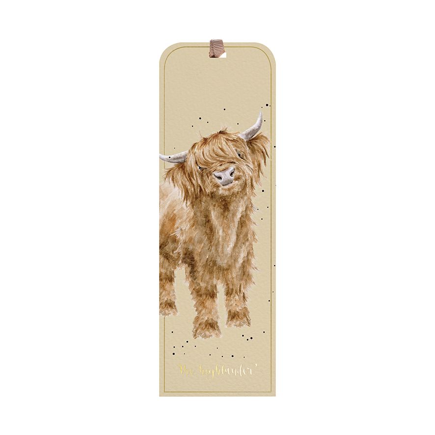 Wrendale The Highlander Highland Cow Bookmark