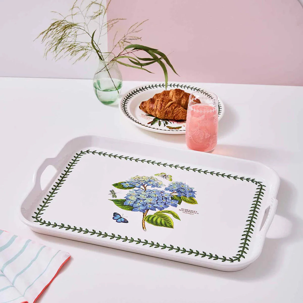 Pimpernel Botanic Garden Hydrangea Handled Serving Tray