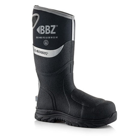 Buckbootz Safety Wellington Boot BBZ9000BK