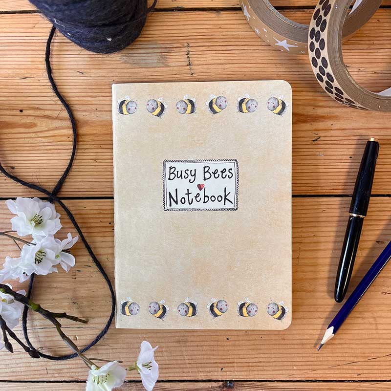 Alex Clark Busy Bees Medium Soft Notebook
