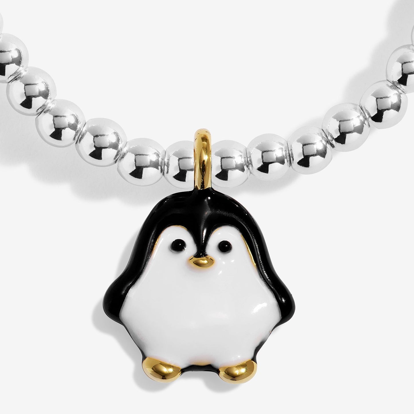 Joma Jewellery Kids A Little Jomees Snow Cute Bracelet In Silver and Gold Plating