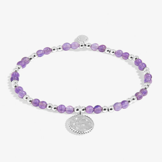 Joma Jewellery Childrens A Little Birthstone February Bracelet