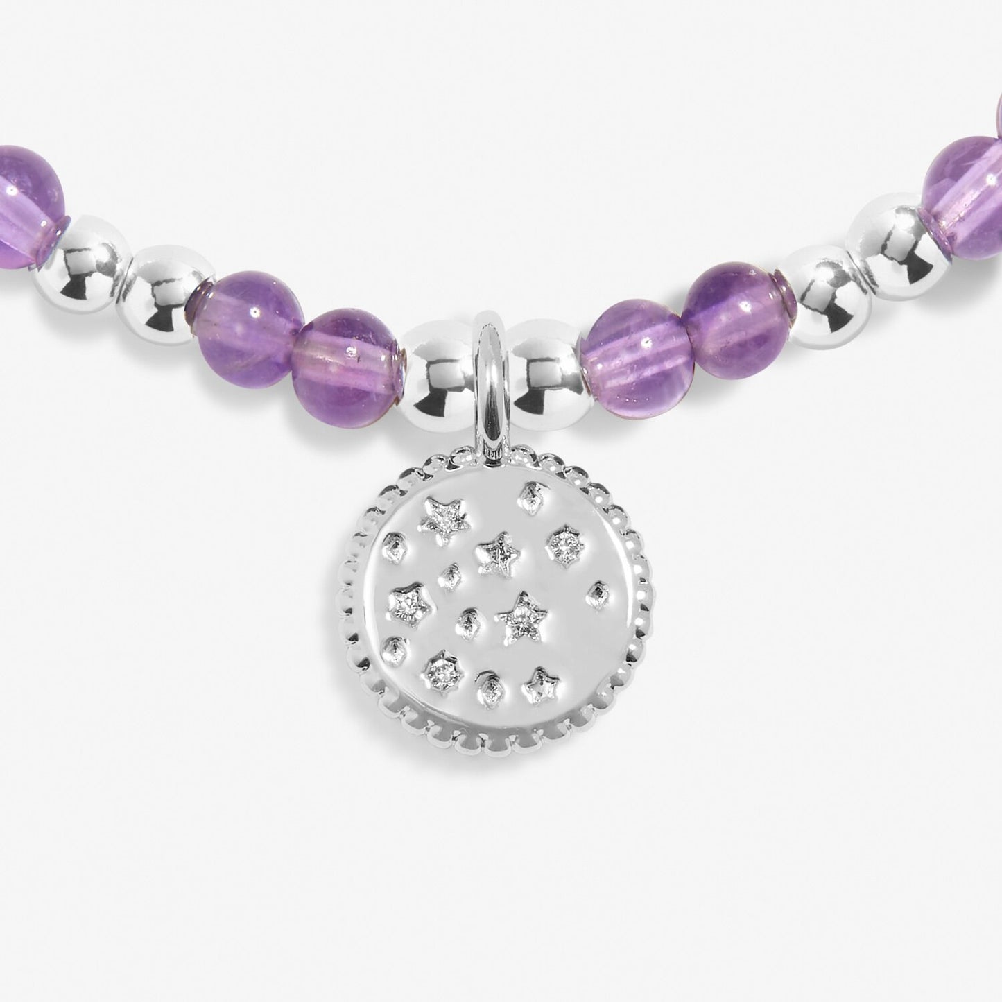 Joma Jewellery Childrens A Little Birthstone February Bracelet