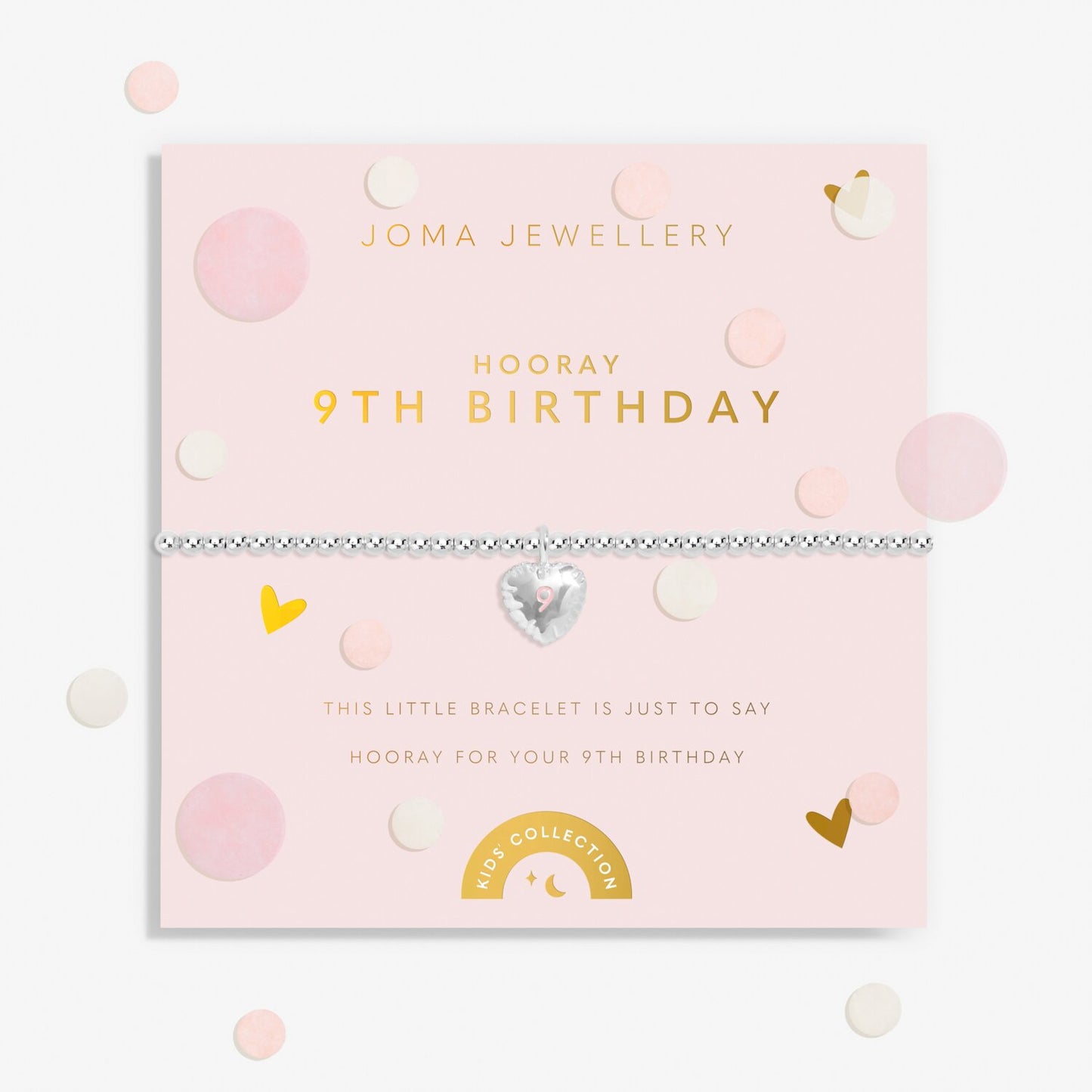 Joma Jewellery Kids Confetti A Little Birthday Silver Plated Bracelet