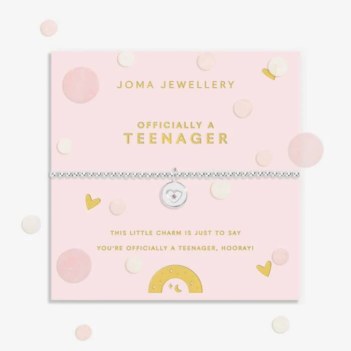 Joma Jewellery Kids Confetti A Little Officially A Teenager Bracelet