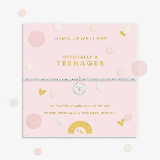 Joma Jewellery Kids Confetti A Little Officially A Teenager Bracelet