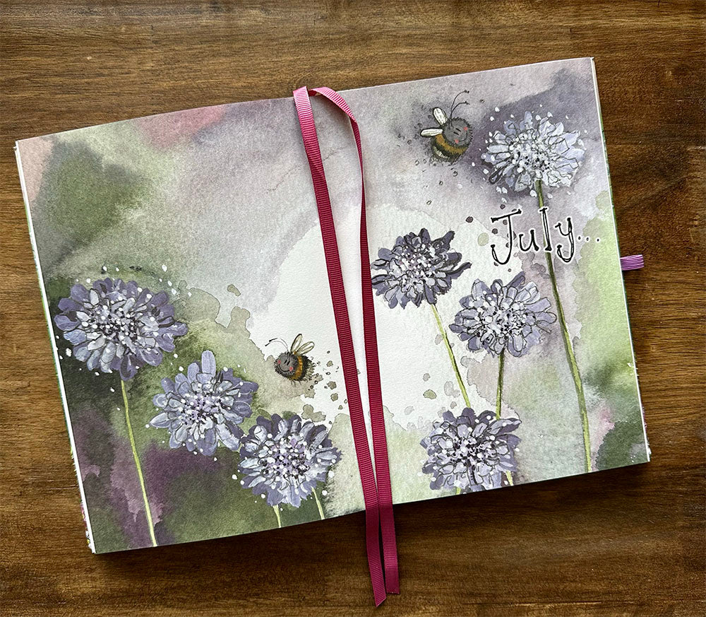 Alex Clark It's the Little Things Desk Diary 2024