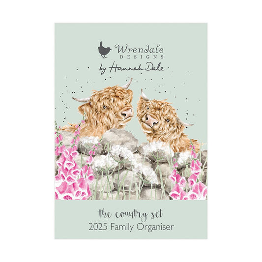 Wrendale The Country Set Family Calendar 2025