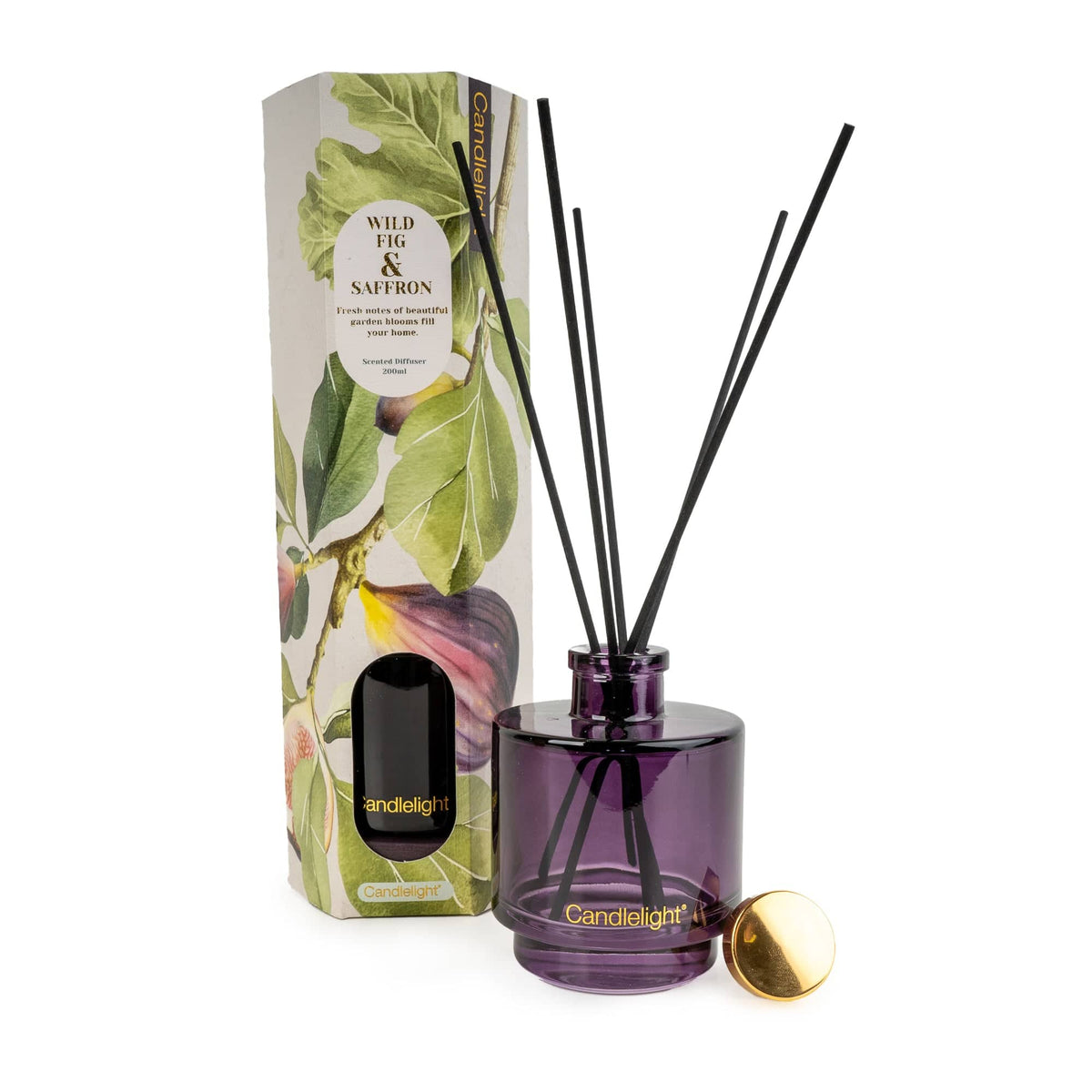 Candlelight Wild Fig & Saffron Reed Diffuser 200ml