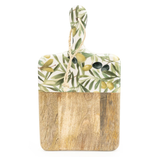 Candlelight Mango Wood Serving Paddle Board