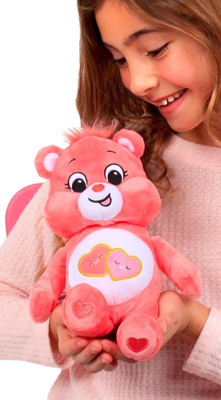 Care Bears Love-A-Lot Bear Basic Bean Plush