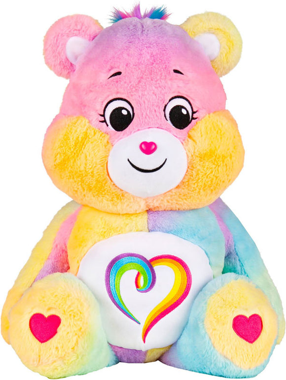 Jouet Câlin Collection Peluche Care Bears Togetherness Bear 60cm - Ours Géant Doux 4+ Ans Peluche Collection Ours Arc-en-ciel Jouet Câlin Collection Peluche Care Bears Togetherness Bear 60cm - Ours Géant Doux 4+ Ans Peluche Collection Ours Arc-en-ciel