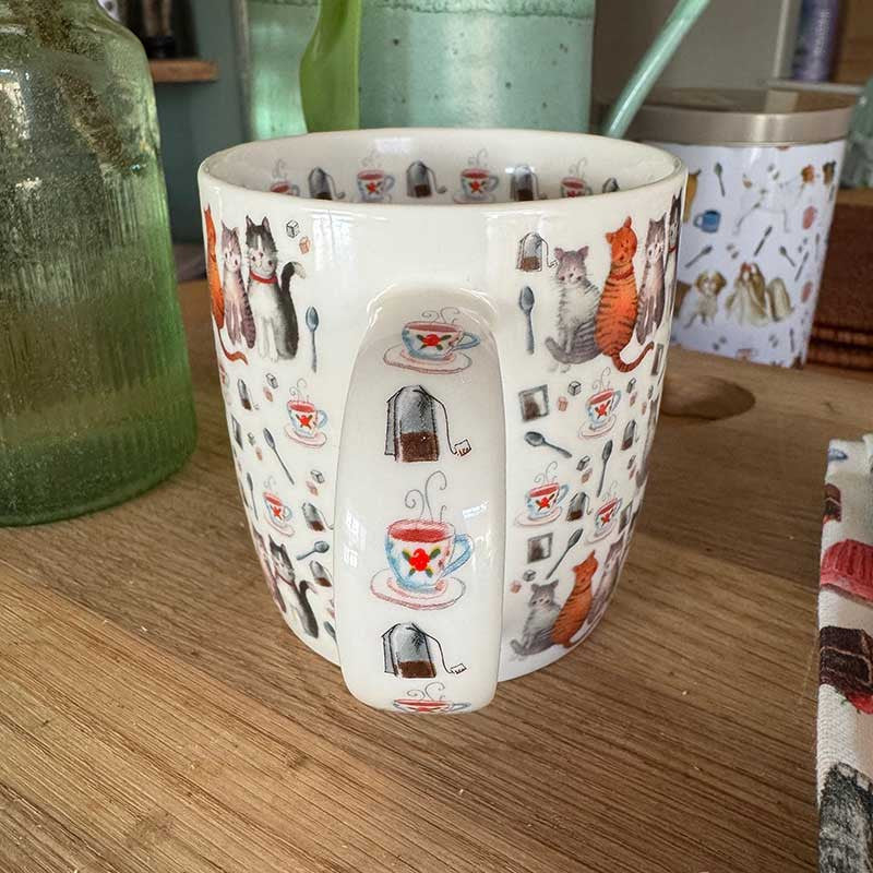 Alex Clark Cat & Tea Mug