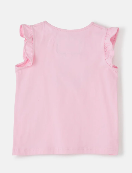 Lighthouse Causeway Swing Pink Flowers Tee Short Sleeve T-Shirt