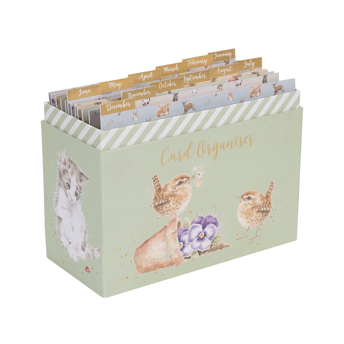Wrendale Card Organiser Box