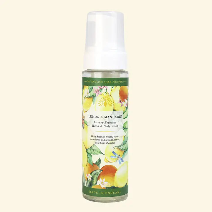 English Soap Company Heritage Lemon & Mandarin Foaming Hand & Body Wash
