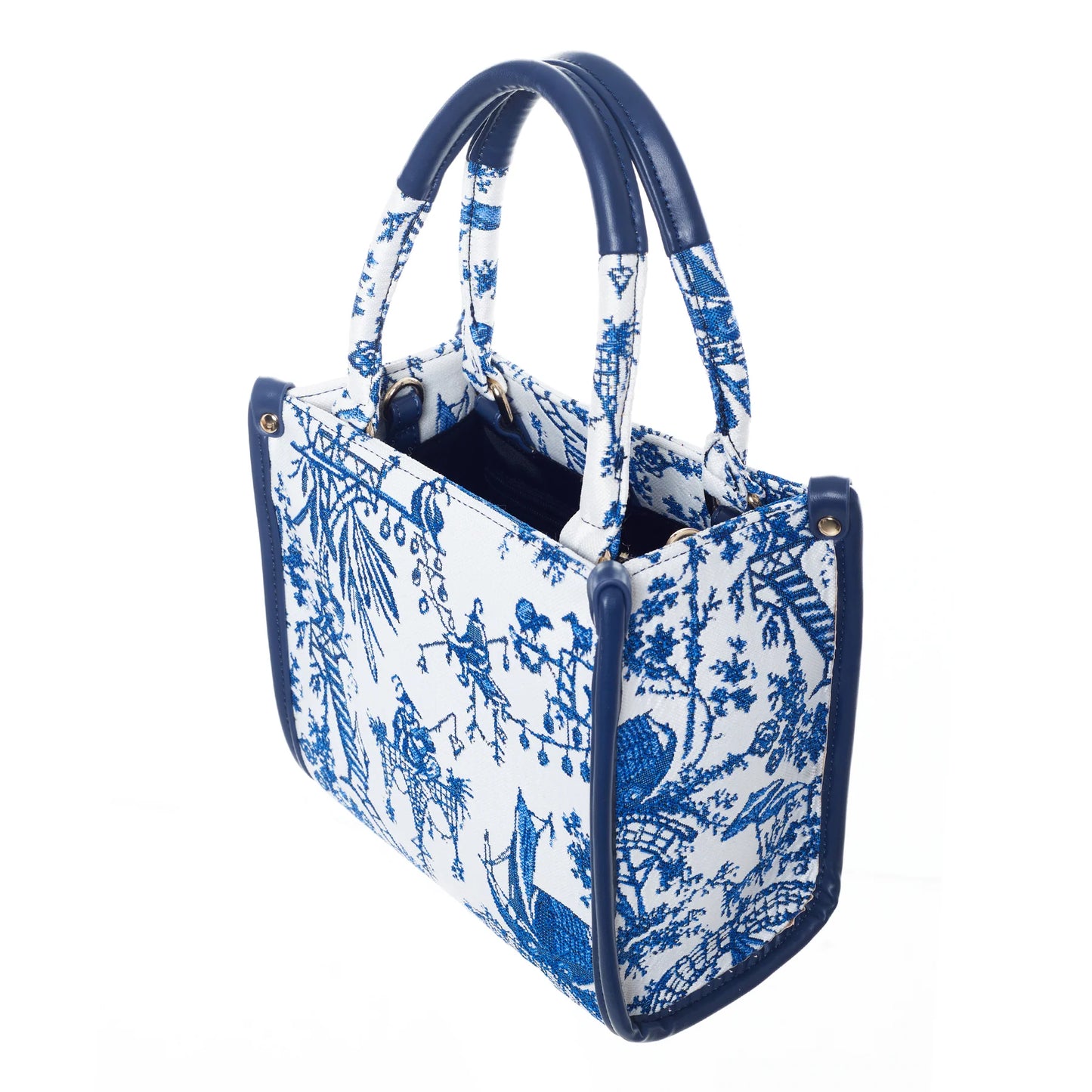 Signare Small Chinoiserie Print City Bag