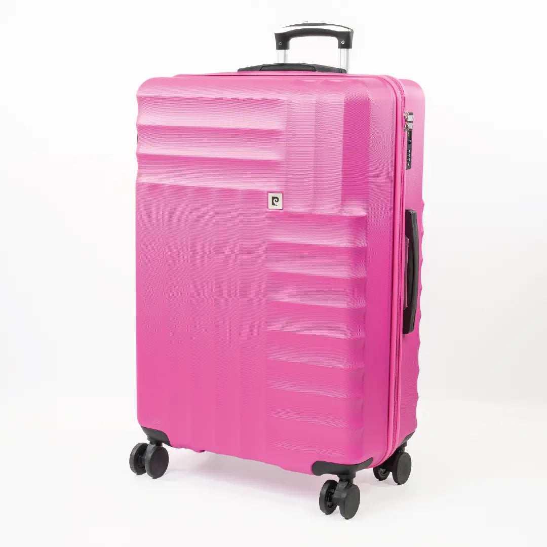 Pierre Cardin Soleil Large-Wheeled Hard Sided Family Suitcase TSA Luggage