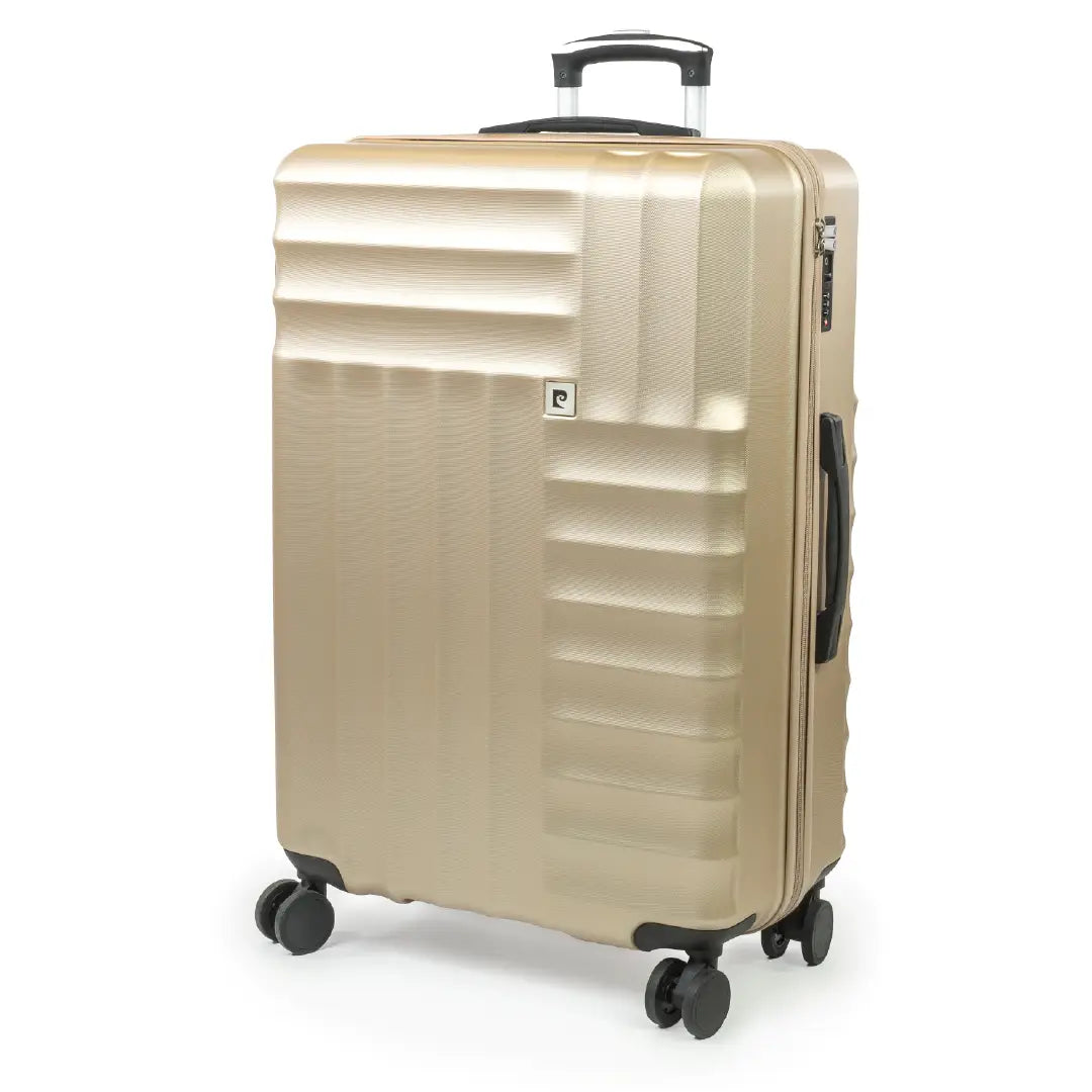 Pierre Cardin Soleil Large-Wheeled Hard Sided Family Suitcase TSA Luggage